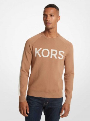 Michaelkors KORS Stretch Viscose Tmavě Hnědé | SN-MK28059