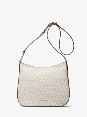 Michaelkors Kensington Large Signature Logo Světle Žluté | SN-MK27215