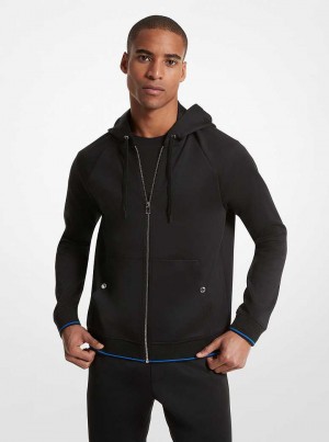Michaelkors Knit Zip-Up Černé | SN-MK27950