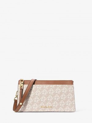 Michaelkors Large Empire Signature Logo Convertible Světle Žluté | SN-MK27218