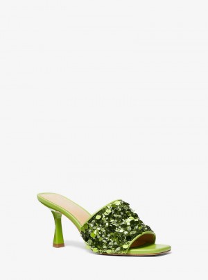 Michaelkors Limited-Edition Tessa Hand-Embellished Zelene | SN-MK27508