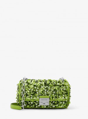 Michaelkors Limited-Edition Tribeca Small Hand-Embellished Zelene | SN-MK27056