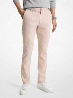 Michaelkors Linen Blend Hnědožlutý | SN-MK28039