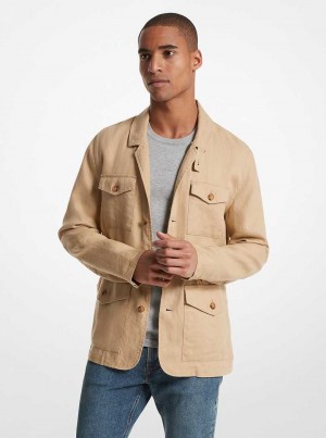 Michaelkors Linen Hnědožlutý | SN-MK28092