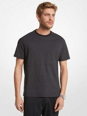 Michaelkors Logo Cotton Černé | SN-MK27979