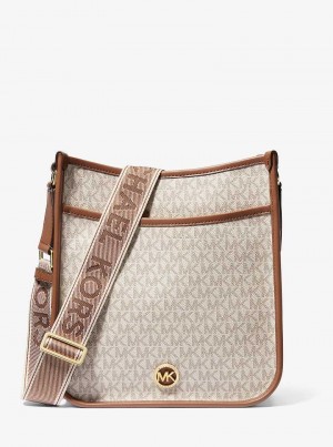 Michaelkors Luisa Large Signature Logo Světle Žluté | SN-MK27224