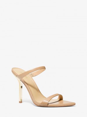 Michaelkors Lyssa Leather Hnědé | SN-MK27543