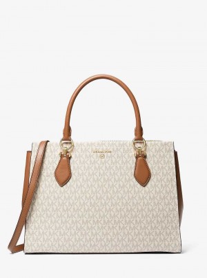 Michaelkors Marilyn Large Logo Světle Žluté | SN-MK27305