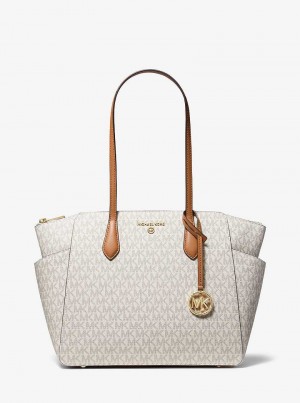 Michaelkors Marilyn Medium Logo Světle Žluté | SN-MK26891