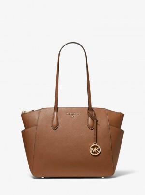 Michaelkors Marilyn Medium Saffiano Leather Hnědé | SN-MK26921