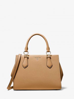 Michaelkors Marilyn Medium Saffiano Leather Hnědé | SN-MK27308