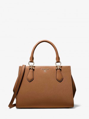 Michaelkors Marilyn Medium Saffiano Leather Hnědé | SN-MK27310