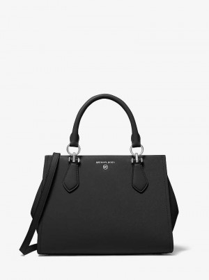 Michaelkors Marilyn Medium Saffiano Leather Černé | SN-MK27315