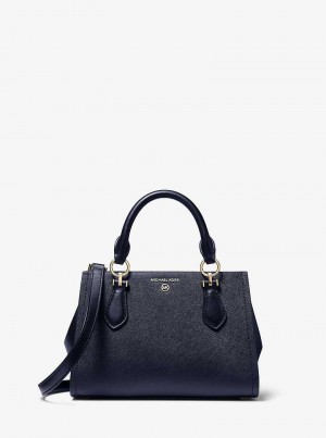 Michaelkors Marilyn Small Saffiano Leather Tmavě Blankyt | SN-MK27247