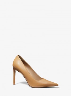 Michaelkors Martine Leather Hnědé | SN-MK27627