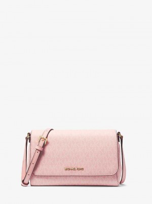Michaelkors Medium Logo Convertible Růžové | SN-MK27127