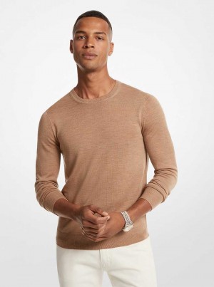 Michaelkors Merino Wool Tmavě Hnědé | SN-MK28058