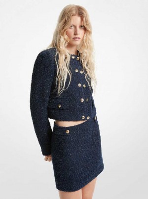 Michaelkors Metallic Tweed Blankyt | SN-MK26578