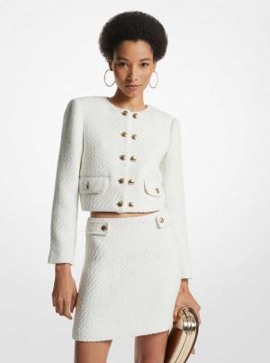 Michaelkors Metallic Tweed Béžový | SN-MK26582