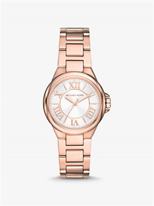 Michaelkors Mini Camille Rose Gold-Tone Watch Růžové Zlaté | SN-MK28366