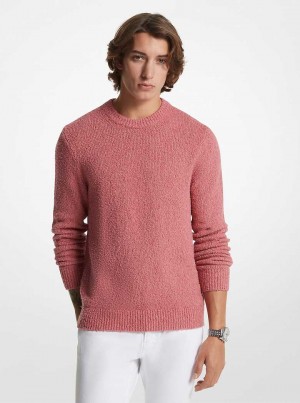 Michaelkors Organic Cotton Bouclé Růžové | SN-MK28060