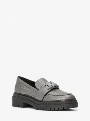 Michaelkors Parker Metallic Tmavě Šedé | SN-MK27695