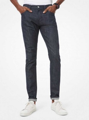 Michaelkors Parker Skinny-Fit Stretch-Cotton Černé | SN-MK28029