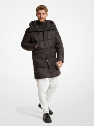 Michaelkors Paul Quilted Nylon Černé | SN-MK28070