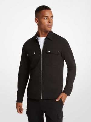 Michaelkors Ponte Jacket Černé | SN-MK27988