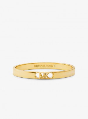 Michaelkors Precious Metal-Plated Brass Empire Logo Zlaté | SN-MK27739