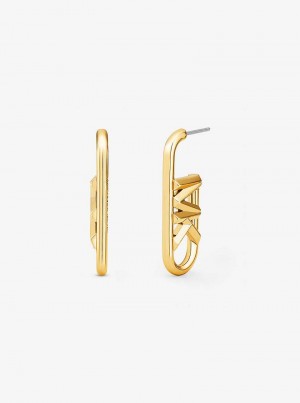 Michaelkors Precious Metal-Plated Brass Empire Logo Zlaté | SN-MK27766