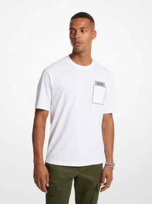 Michaelkors Printed Cotton Bílé | SN-MK27937