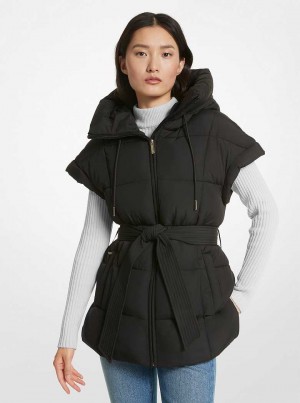 Michaelkors Quilted Černé | SN-MK26631