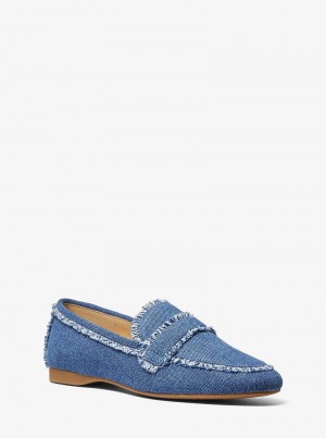 Michaelkors Regan Flex Frayed Denim Blankyt | SN-MK27680