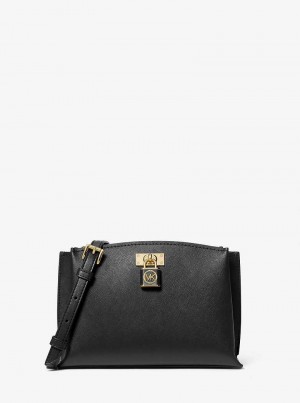 Michaelkors Ruby Medium Saffiano Leather Černé | SN-MK27328