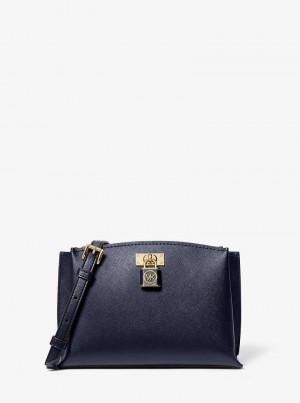 Michaelkors Ruby Medium Saffiano Leather Tmavě Blankyt | SN-MK27329