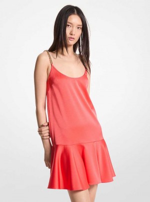 Michaelkors Satin Chain Tank Koralove | SN-MK26680