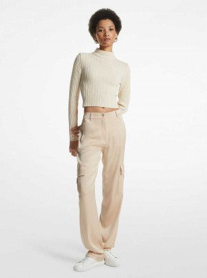 Michaelkors Satin Hnědožlutý | SN-MK26564