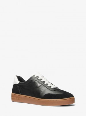 Michaelkors Scotty Leather Černé | SN-MK27407