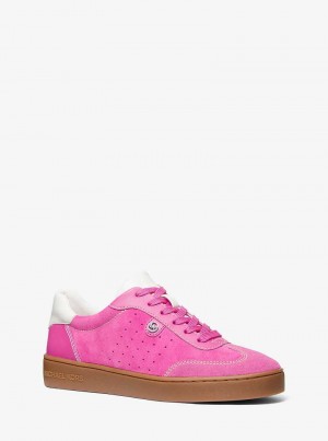 Michaelkors Scotty Suede Růžové | SN-MK27406