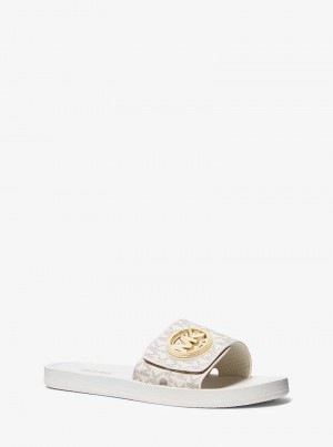 Michaelkors Signature Logo Světle Žluté | SN-MK27578