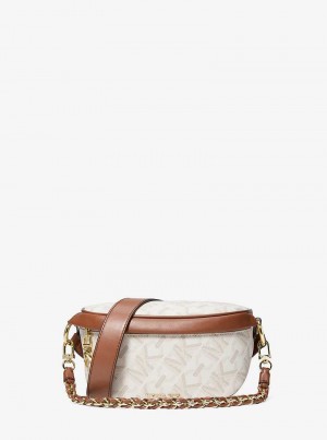 Michaelkors Slater Extra-Small Empire Signature Logo Světle Žluté | SN-MK27161