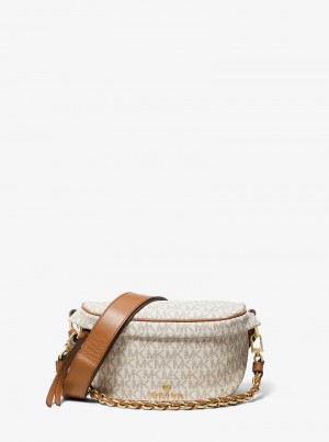 Michaelkors Slater Extra-Small Logo Světle Žluté | SN-MK27166
