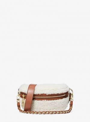 Michaelkors Slater Extra-Small Shearling Béžový | SN-MK27265