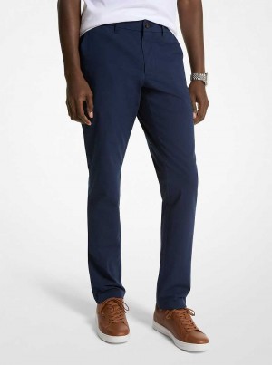 Michaelkors Slim-Fit Seersucker Blankyt | SN-MK28012