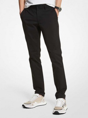 Michaelkors Slim Fit Cotton-Blend Černé | SN-MK28034