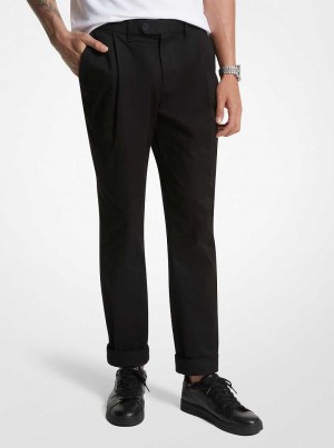 Michaelkors Stretch Cotton Cuffed Černé | SN-MK28020