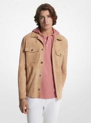 Michaelkors Suede Hnědožlutý | SN-MK28075