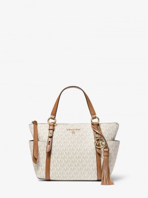 Michaelkors Sullivan Small Logo Top-Zip Světle Žluté | SN-MK26897