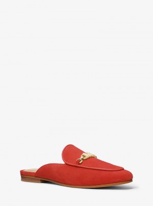 Michaelkors Tiffanie Suede Vínové | SN-MK27675
